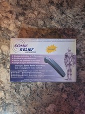Sonic Relief Ultrasound Portable Pain Therapy - Brand New In Orginal Box