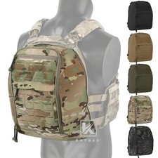 KRYDEX Tactical Zip-on Back Panel for Scarab Carrier Helmet Hydration Backpack
