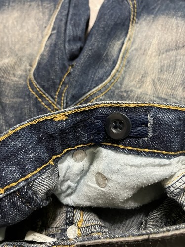 RocaWear Shorts Boys 6 Blue Denim Relaxed Fit Hip Hop Embroidered Pockets Y2K🔥 - Picture 8 of 14