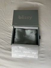 Brand New - Blissy 100 Mulberry Silk Standard Pillowcase, Matcha Color