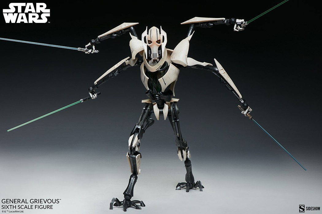 Star Wars Attack of the Clones Figure 1/6 Scale - General Grievous