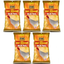 5 Pack Hothands Insole Foot Warmer 5 Pair Each Value Pack