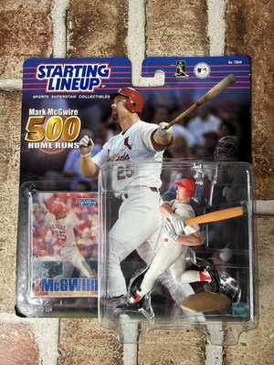#ad #ad 2000 MARK MCGWIRE CARDINALS STARTING LINEUP BNIP 500 Home Runs Figurine $21.49