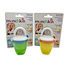 2 - Munchkin Deluxe Fresh Food Feeders - BPA Free 6 Months Brand New Sealed