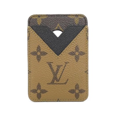 Louis Vuitton Monogram Reverse Port Card Magnet M25654 Card Case