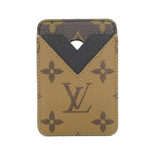 Louis Vuitton Monogram Reverse Port Card Magnet M25654 Card Case