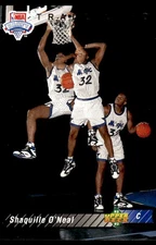 1992-93 Upper Deck Shaquille O'Neal Rookie Orlando Magic #1B
