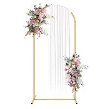 Metal Arch Backdrop Stand-Stylish Garden Arbors-Wedding Arches for Ceremony-E...