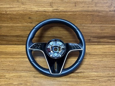 2017-2023 Mercedes E350 W213 Multifunction Steering Wheel Black A0004605315 OEM