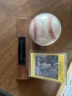 Frank Thomas Autographed Baseball Authentic Signed Ball and Card
