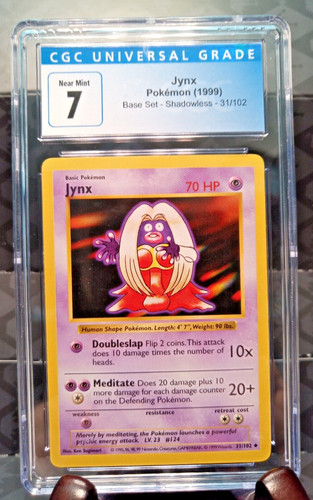 Jynx (Shadowless) graded CGC 7 for sale on eBay