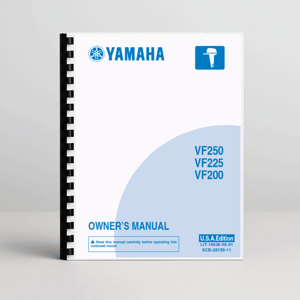 Yamaha VF200 VF225, VF250 Manual | eBay