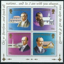 Cook Islands 1990 - Christianity - Miniature Sheet - MNH