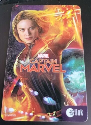 Captain Marvel Singapore Travel Card