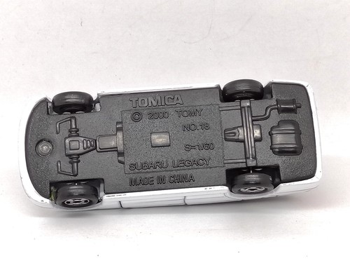 TOMICA SUBARU LEGACY TOURING WAGON 1/60 TOMY DIECAST CAR 18 NEW white - Picture 6 of 7