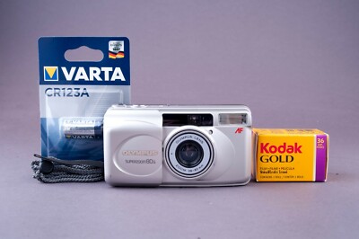 Olympus Superzoom 80G  35mm Point & Shoot Film Camera BOX