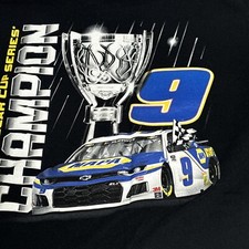 Hendrick T Shirt Men’s Large Chase Elliott #9 2020 NASCAR Cup Series Champion