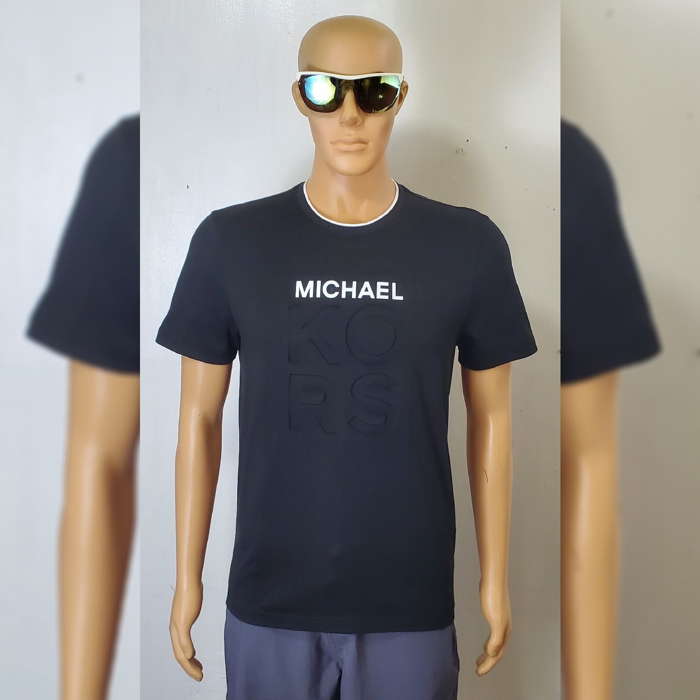 MICHAEL KORS AUTHENTIC TSHIRT MEN'S SHORT SLEEVE CREW NECK SIZE S 