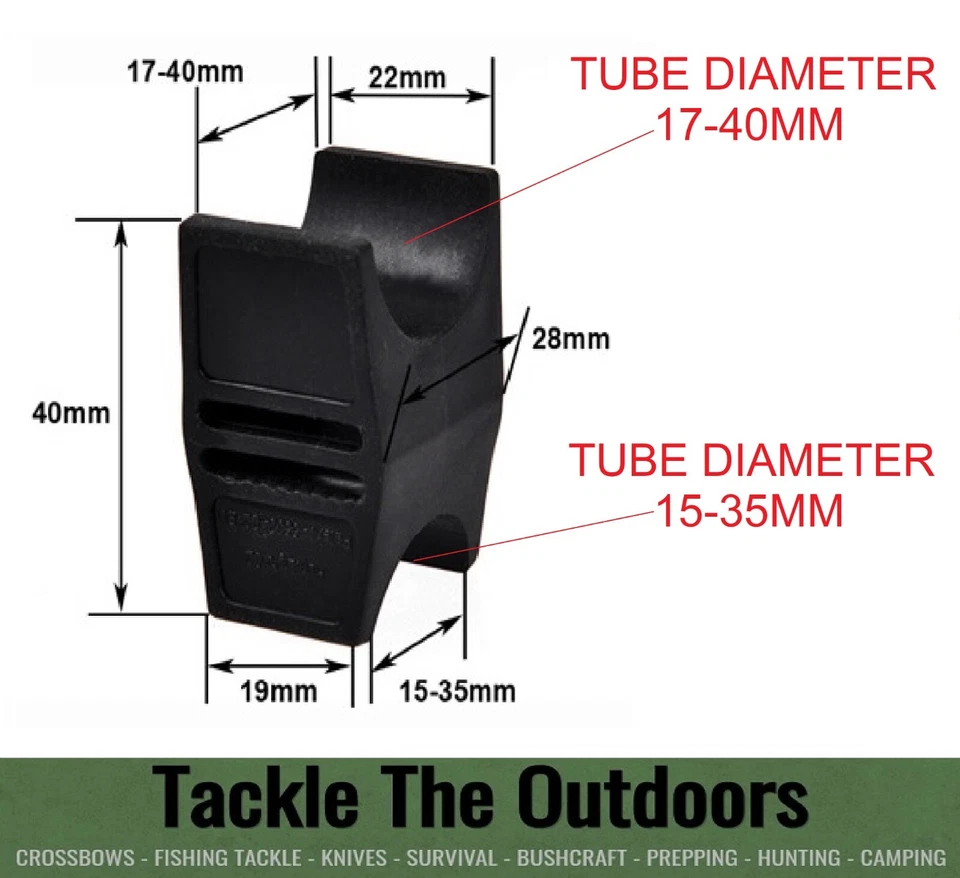 Universal Rifle Scope Torch Mount Rubber Clamp Strap Flashlight Holder / Adapter - Image 2 of 4