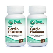 Peak Pure & Natural Peak Cardio Platinum 2 Bo...