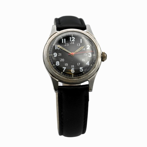 VINTAGE MENS BENRUS MIL-W-3818B DTU-2A/P MILITARY WRISTWATCH STAINLESS STEEL ~7"