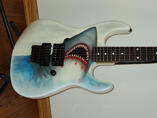 BC RICH GUNSLINGER - MADE IN USA - OWNED by MARK KENDALL of GREAT WHITE