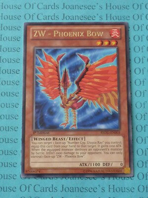 ZW - Phönixbogen REDU-DE003 Silber Rare Yu-Gi-Oh Karte 1. Auflage Neu