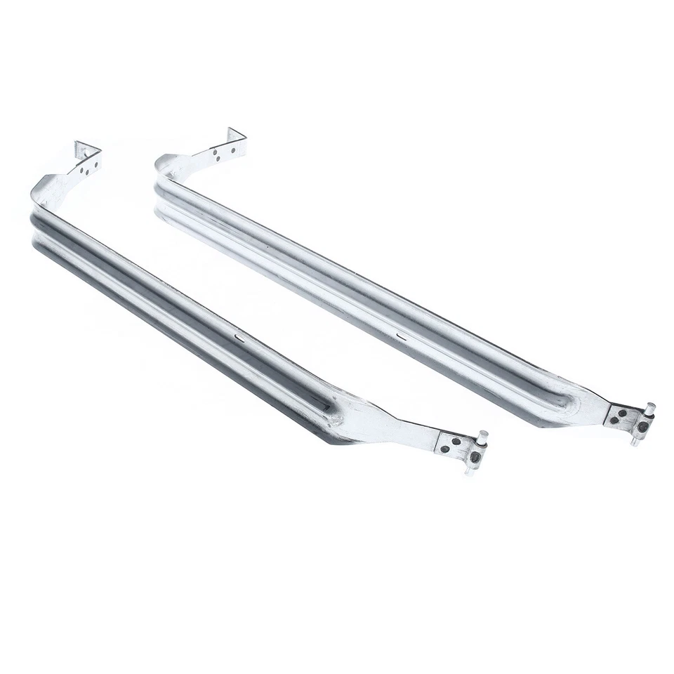 2x correas plateadas para tanque de combustible para Saturn SC SL1 1991-1992 SC1 SC2 1993-2002 base Foto 4 de 4