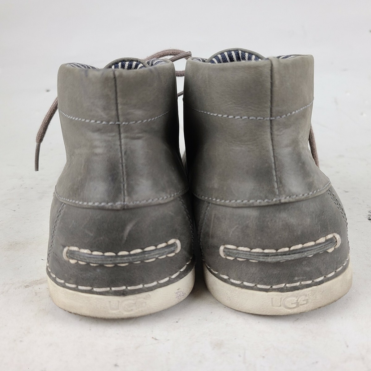 UGG GRAY FLANNEL CHUKKA BOOTS MENS 9 UGG® The UGG Lug Chukka for Men | UGG® main image 2