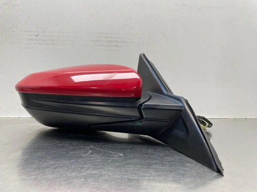 16 Honda Civic OEM Right Hand Passenger Side Power Door Mirror Red Non-Heated 17