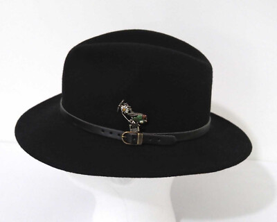 Filz Hut Grösse 57 Fedora Outdoor Wolle Crushable N066