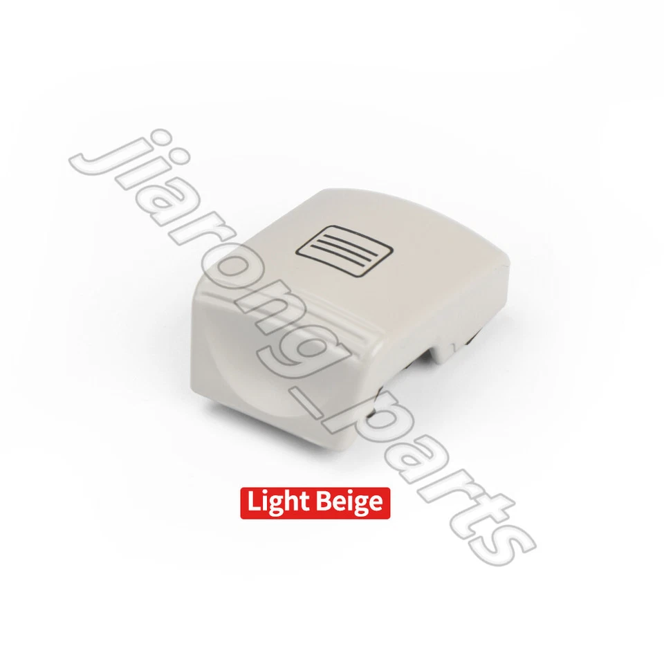 Cubierta de botón interruptor ventana techo corredizo para Mercedes Clase C W204 W212 X204 - beige Foto 2 de 4