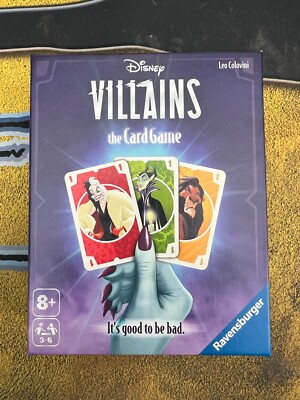 Ravensburger SEALED Disney Villains The Card Game NEW
