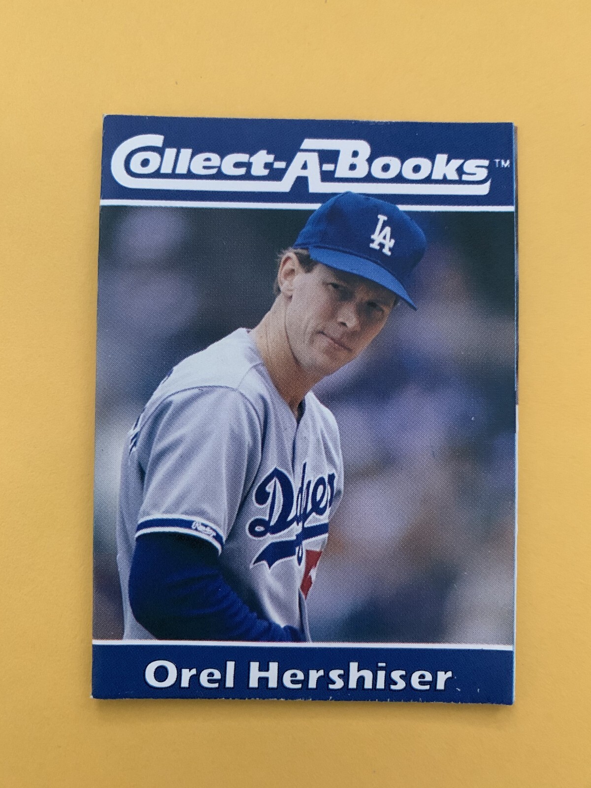 Orel Hershiser, 1990 Collect-a-Books #6, Los Angeles Dodgers