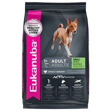 Eukanuba Adult Small Bites Dry Dog Food 30 Pound Complete Nutrition for Dogs