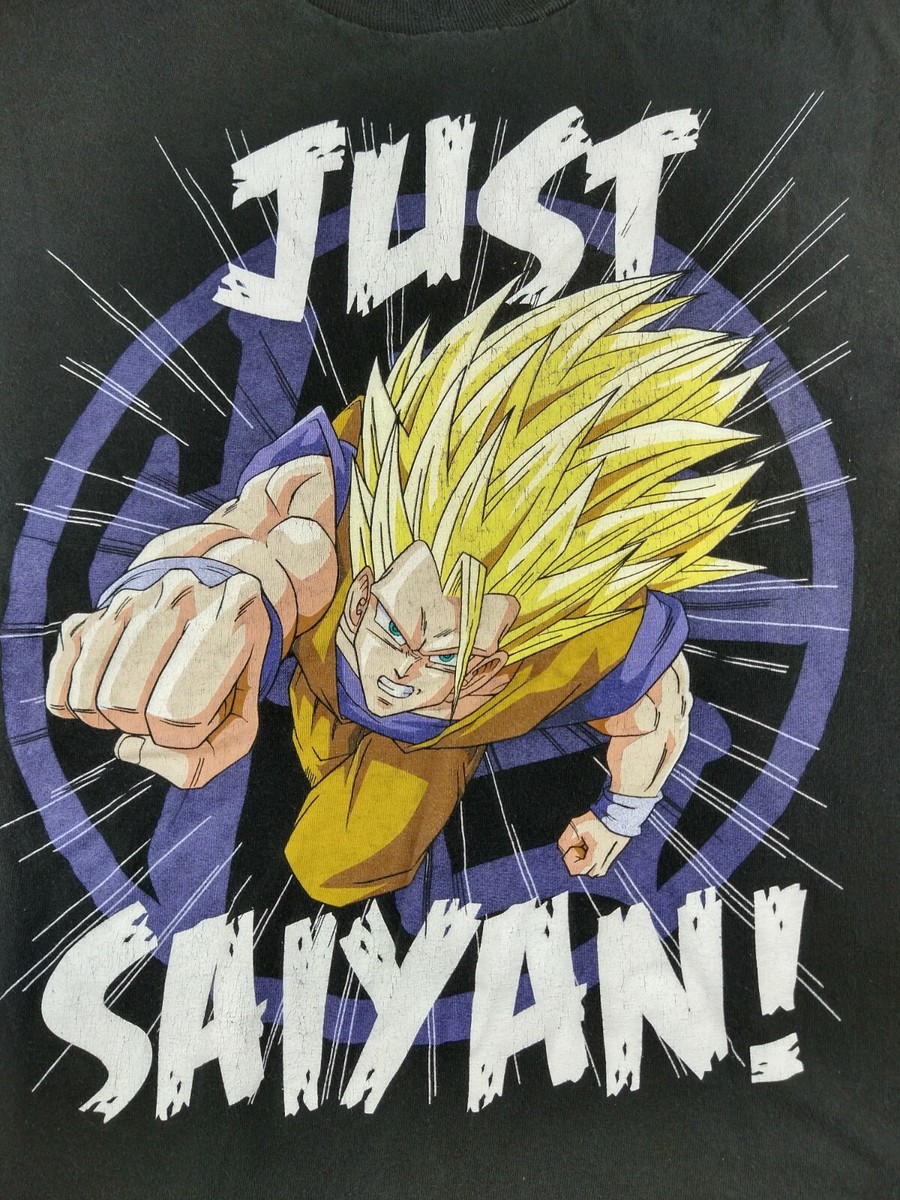 Dragon Ball Z “Just Saiyan Men's Ripple Junction, T-shirt
