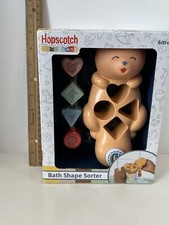 Hopscotch Lane Bath Shape Sorter 6m Tub Bath Toy Sea Otter, New