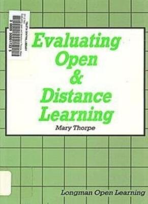 Evaluating Open and Distance Learning (Longman Open Learning) By