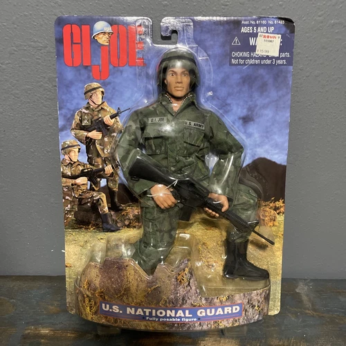 1997 Kenner Hasbro GI Joe U.S. National Guard Fully Poseable Action Figure