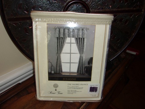 NIP Rose Tree Julianne Tailored Window Valance 17x80 - Picture 3 of 3
