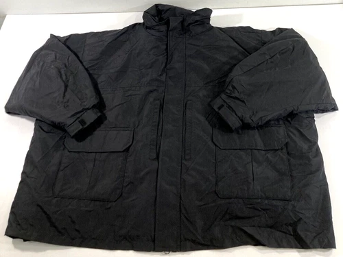 NWOT 5XL REGULAR GERBER OUTERWEAR METRO PARKA COAT 11M3 JACKET THINSULATE BLACK - product listing photo