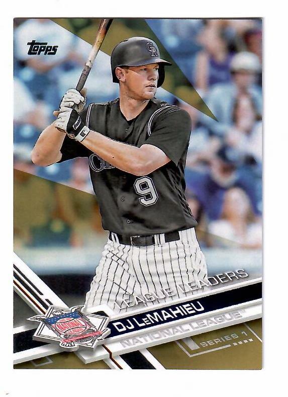 2017 Topps Gold Series 1 - Finish Your Set - Picture 37 of 172