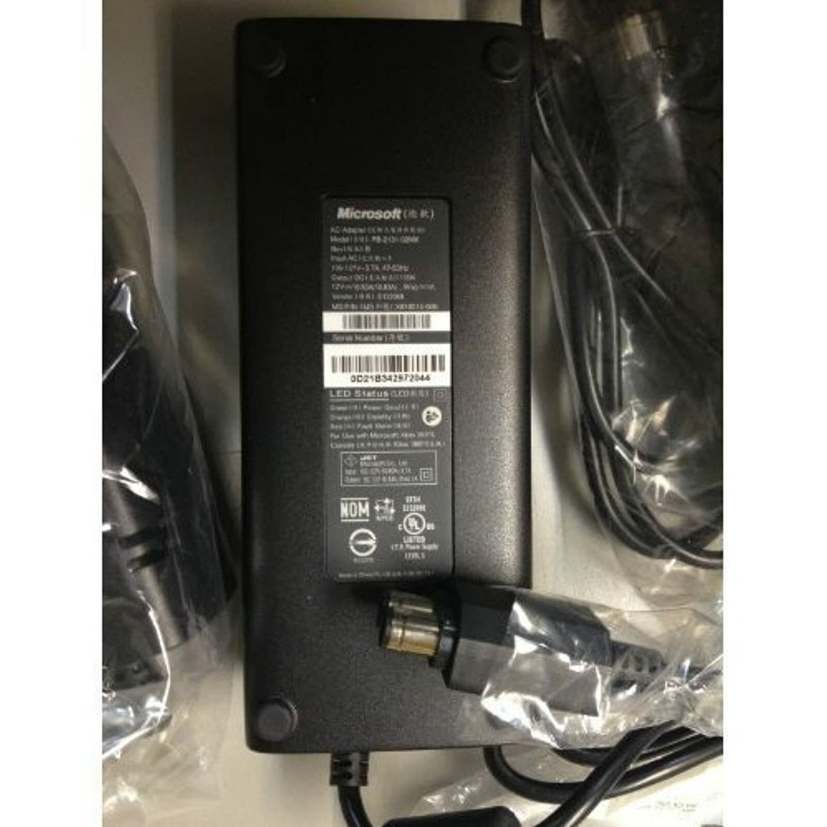 Genuine Official Microsoft Xbox 360 Replacement Power