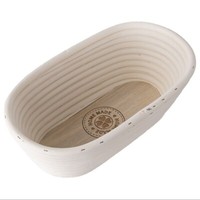Orion GäRköRbchen Brotteig GäRkorb Brotform Aus Rattan FüR Ovales Brot 32X15 Cm