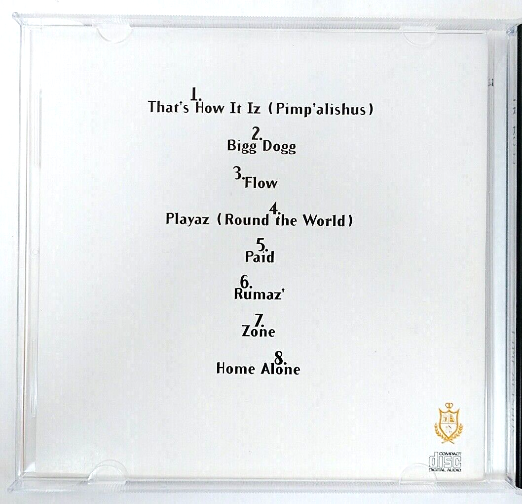 CD) J.R. Boss – Pimp'alishus , US OG Press, Album, NM/NM, Super