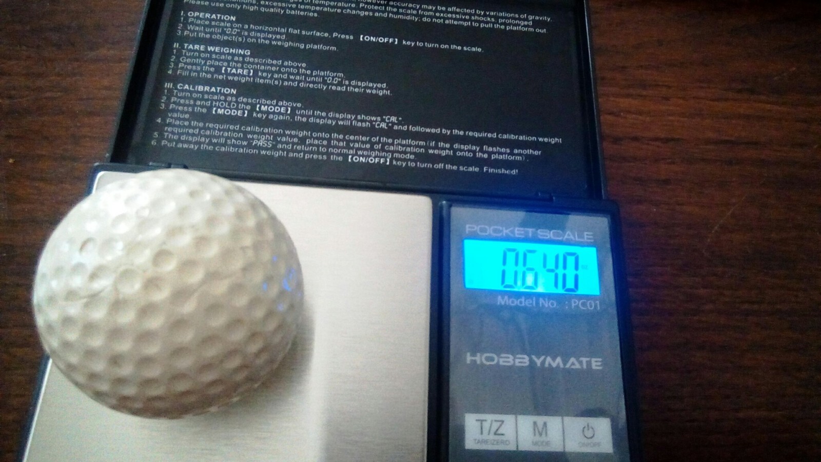MacGregor Cayman 1980' s Prototype Golf Ball