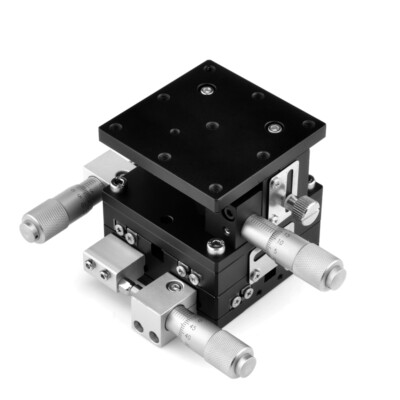 X Y Z 3 Axis Manual Linear Stage Trimming Platform Bearing Tuning Sliding Table