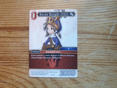 Juego de cartas coleccionables de jcc de Final Fantasy individuales - opus 10 - varios - Imagen 6 de 91