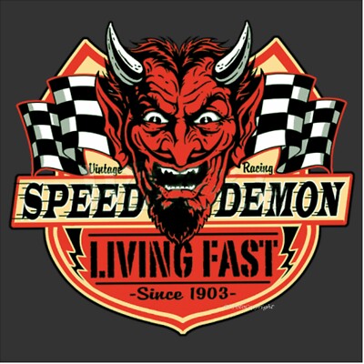 T-Shirt Speed Shop V8 Rockabilly US-Car Custom Old School HotRod Musclecar *1149