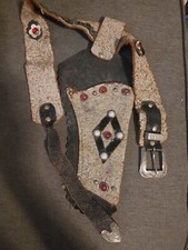 Vtg Child's Toy Holster W/ Belt